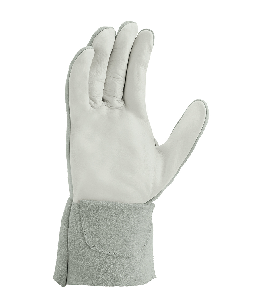 YASUR / termisk læderhandske 100ºC / 5-finger-design
